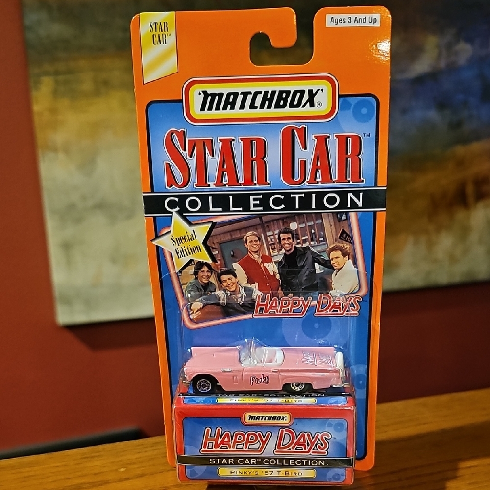Matchbox Star Car Collection Pink Happy Days Car